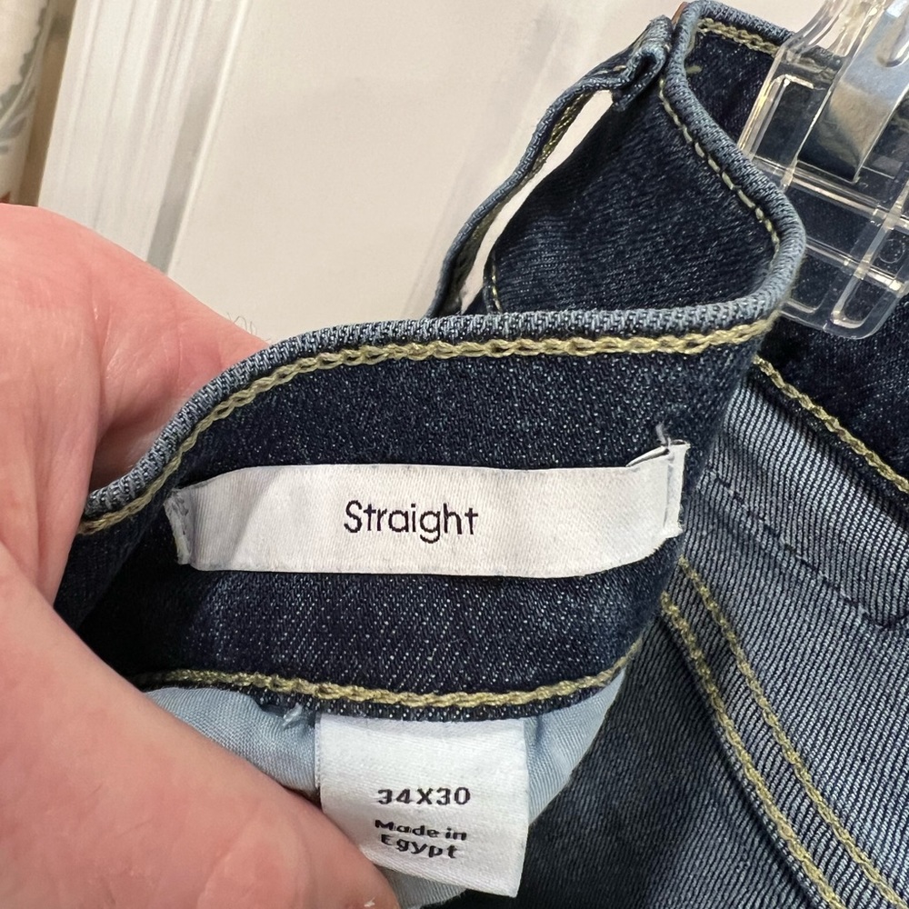 Calvin Klein Straight Jeans 34x30